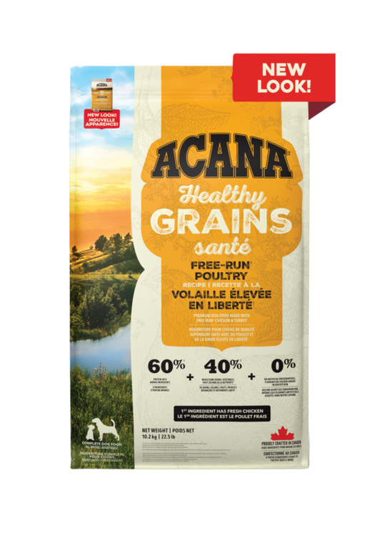 Healthy Grains, Free-Run Poultry